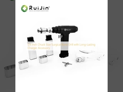 1/4 de polegada Chuck tamanho perfurador ósseo cirúrgico com acessório de carregador de longa duração